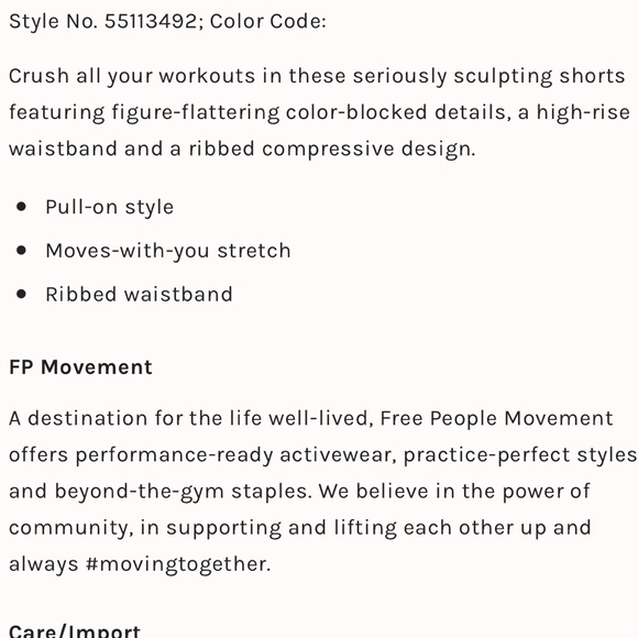 Free people movement point break shorts xs/s - Picture 3 of 7